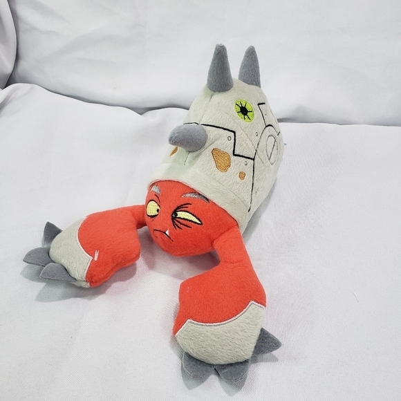 Bark Box Crab Van Goon Dog Toy Crinkle Squeaker Embroidered 8 Inch 2018 NWOT - Picture 1 of 9